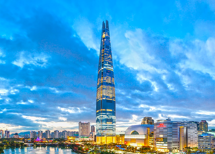 어라운드 강남 코스(롯데타워)