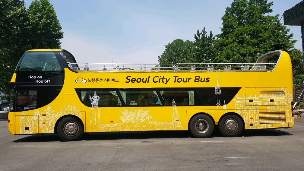 노랑풍선 시티버스_오픈형 2층버스